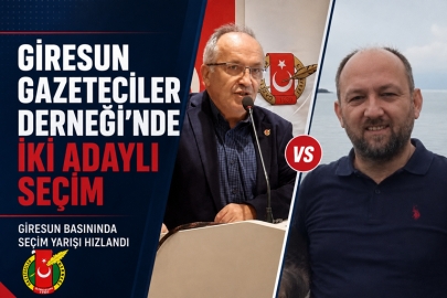 GİRESUN GAZETECİLER DERNEĞİ’NDE İKİ ADAYLI SEÇİM