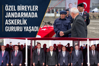 ÖZEL BİREYLER JANDARMADA ASKERLİK GURURU YAŞADI
