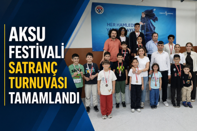 AKSU FESTİVALİ SATRANÇ TURNUVASI TAMAMLANDI