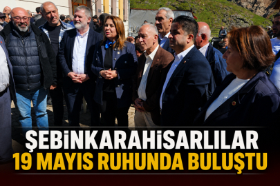 ŞEBİNKARAHİSARLILAR 19 MAYIS RUHUNDA BULUŞTU