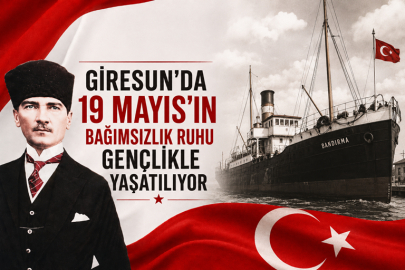 19 MAYIS’IN MİLLİ MÜCADELE RUHU GİRESUN’DA GENÇLERLE BULUŞACAK