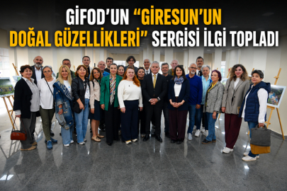 GİFOD’UN “GİRESUN’UN DOĞAL GÜZELLİKLERİ” SERGİSİ İLGİ TOPLADI