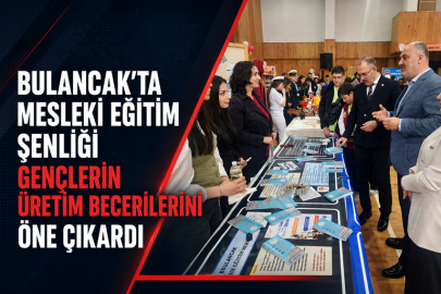 BULANCAK’TA MESLEKİ EĞİTİM ŞENLİĞİ GENÇLERİN ÜRETİM BECERİLERİNİ ÖNE ÇIKARDI