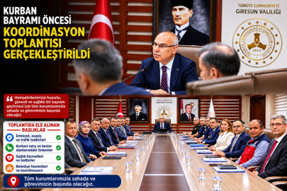 KURBAN BAYRAMI ÖNCESİ GİRESUN’DA GÜVENLİK