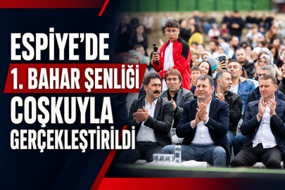 ESPİYE’DE 1. BAHAR ŞENLİĞİ COŞKUYLA GERÇEKLEŞTİRİLDİ