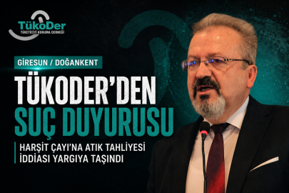 TÜKODER’DEN DOĞANKENT’TEKİ MADEN ATIKLARI İÇİN SUÇ DUYURUSU