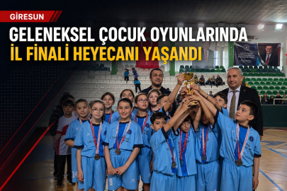 GELENEKSEL ÇOCUK OYUNLARINDA İL FİNALİ HEYECANI YAŞANDI