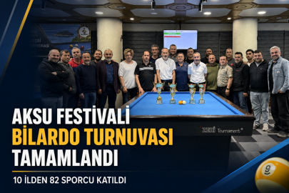 AKSU FESTİVALİ BİLARDO TURNUVASI 