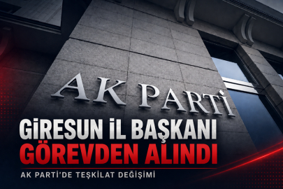 AK PARTİ’DE DÖRT İLDE TEŞKİLAT DEĞİŞİMİ