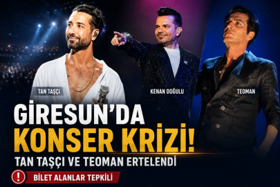 GİRESUN’DA KONSER TAKVİMİ KARIŞTI: