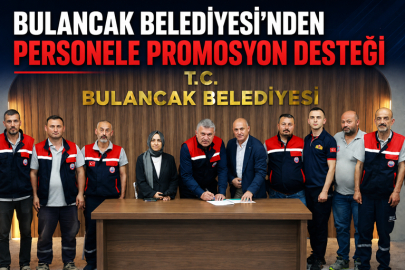 BULANCAK BELEDİYESİ’NDEN PERSONELE PROMOSYON DESTEĞİ