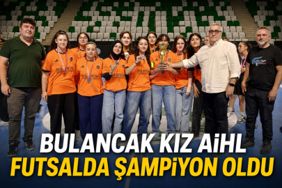 BULANCAK KIZ AİHL FUTSALDA ŞAMPİYON OLDU