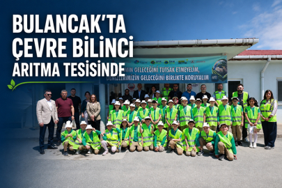 BULANCAK’TA ÇEVRE BİLİNCİ ARITMA TESİSİNDE ANLATILDI