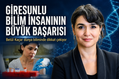 GİRESUNLU BİLİM İNSANI BETÜL KAÇAR, NASA DESTEKLİ ASTROBİYOLOJİ MERKEZİNDE