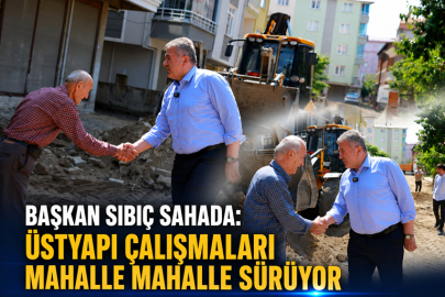 BAŞKAN SIBIÇ SAHADA: