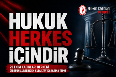 EMİNE ŞENEL: “HUKUK HERKES İÇİNDİR”