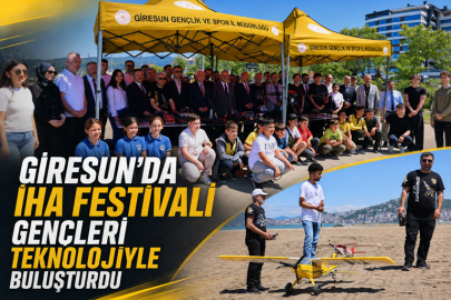 GİRESUN’DA İHA FESTİVALİ GENÇLERİ TEKNOLOJİYLE BULUŞTURDU