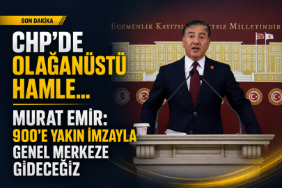 CHP'de olağanüstü hamle... Murat Emir: 900'e yakın imzayla Genel Merkeze gideceğiz