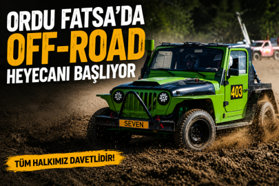 Ordu Fatsa’da Off-road heyecanı başlıyor