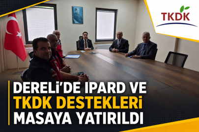 DERELİ’DE KIRSAL KALKINMA HAMLESİ: IPARD VE TKDK DESTEKLERİ MASAYA YATIRILDI