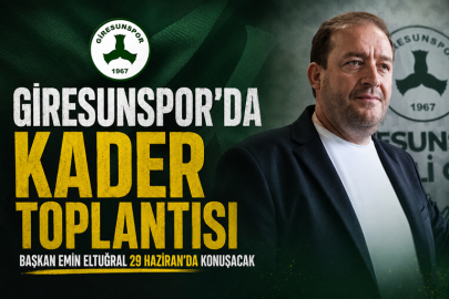 GİRESUNSPOR’DA KADER TOPLANTISI