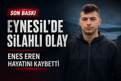 EYNESİL’DE ALACAK TARTIŞMASI SONRASI SİLAHLI OLAY