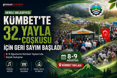 KÜMBET’TE 32. YAYLA COŞKUSU İÇİN GERİ SAYIM BAŞLADI