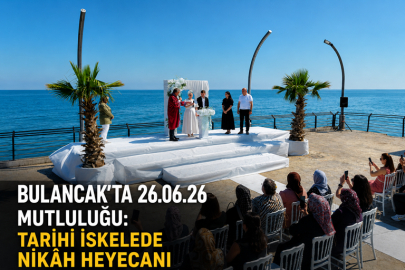 TARİHİ İSKELEDE NİKÂH HEYECANI