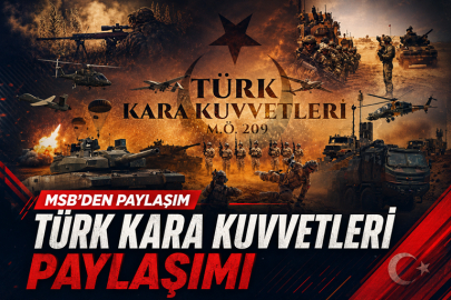 MSB'den Türk Kara Kuvvetleri paylaşımı