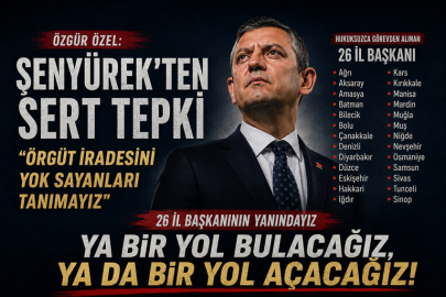 “CHP’YE KAYYUM AKLIYLA YÖN VERİLEMEZ”