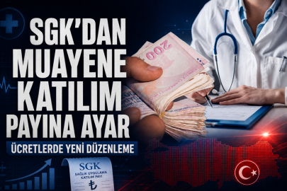 SGK'dan muayene katılım payına ayar