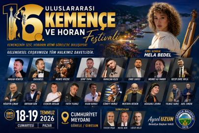 16. ULUSLARARASI KEMENÇE VE HORAN FESTİVALİ İÇİN GÖRELE’DE GERİ SAYIM BAŞLADI
