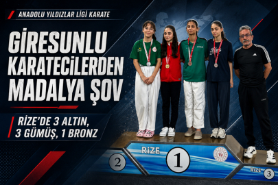 GİRESUNLU KARATECİLERDEN RİZE’DE BÜYÜK BAŞARI