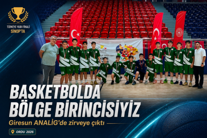 GİRESUN’UN GENÇ BASKETBOLCULARI BÖLGE BİRİNCİSİ OLDU