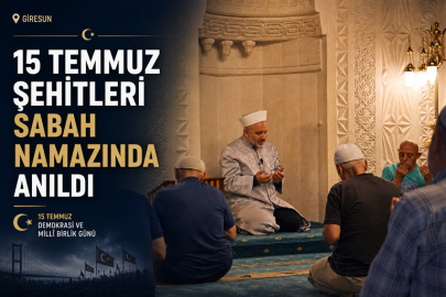 15 TEMMUZ ŞEHİTLERİ SEYYİD VAKKAS CAMİİ’NDE DUALARLA ANILDI