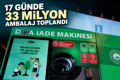 17 günde 33 milyon ambalaj toplandı