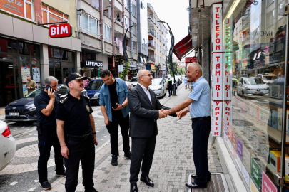VALİ KOÇ’TAN YOĞUN MESAİ: VATANDAŞI DİNLEDİ, ESNAFI ZİYARET ETTİ