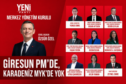 ​​​​​​​YENİ PARTİ’DE YÖNETİM KADROSU TAMAMLANDI