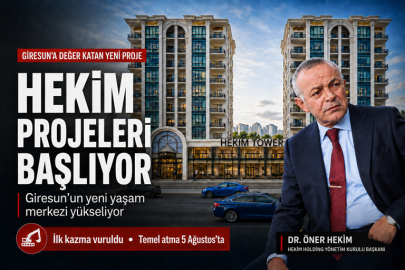 HEKİM TOWER’DA İLK KAZMA VURULDU, TEMEL 5 AĞUSTOS’TA ATILACAK