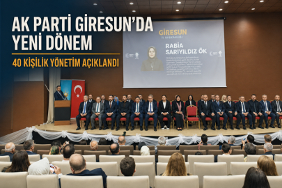 AK PARTİ GİRESUN’DA KADRO BÜYÜK ÖLÇÜDE DEĞİŞTİ: İŞTE 40 KİŞİLİK YENİ YÖNETİM