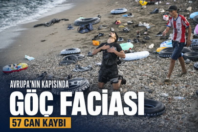 AVRUPA’NIN KAPISINDA GÖÇ FACİASI: 57 KİŞİ HAYATINI KAYBETTİ