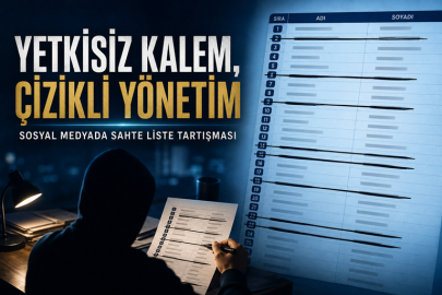 SOSYAL MEDYADA “ÇİZİKLİ YÖNETİM” PROVOKASYONU