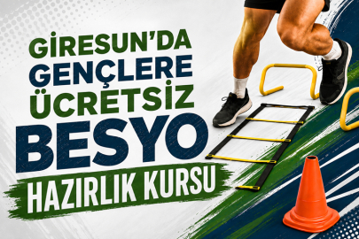 GİRESUN’DA GENÇLERE ÜCRETSİZ BESYO HAZIRLIK KURSU