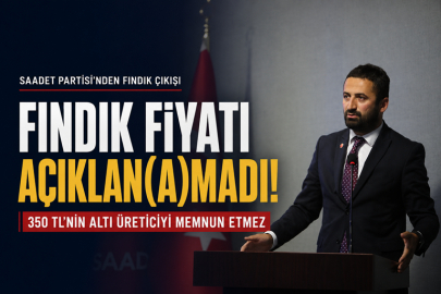 FINDIK FİYATI AÇIKLAN(A)MADI: SP’DEN 350 TL ÇAĞRISI