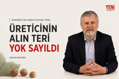 YENİ PARTİ’DEN FINDIK FİYATINA SERT TEPKİ: “ÜRETİCİNİN ALIN TERİ YOK SAYILDI”