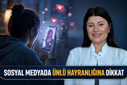 Sosyal medyada ünlü hayranlığına dikkat