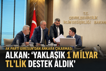 AK PARTİ GİRESUN’DAN ANKARA ÇIKARMASI
