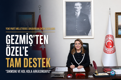 GEZMİŞ’TEN ÖZGÜR ÖZEL’E TAM DESTEK