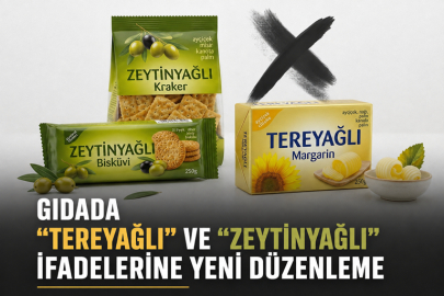 Gıdada “tereyağlı” ve “zeytinyağlı” ifadelerine yeni düzenleme