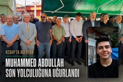 MUHAMMED ABDULLAH SON YOLCULUĞUNA UĞURLANDI